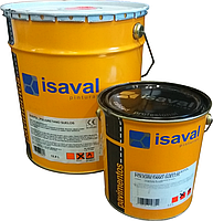 Краска эпоксидная для бетонных полов и железных изделий, 2-компонентная Изалпокс (жемчужно-серый) 16л до 120м2